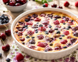 Clafoutis aux fruits de saison