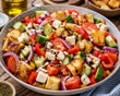 Panzanella à la mode grecque
